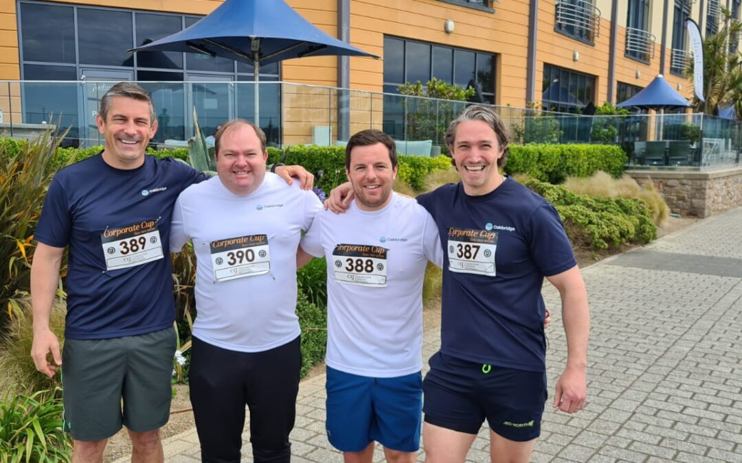 Team Oakbridge Take Part in Jersey Corporate Cup