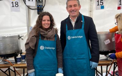 Oakbridge Supports 25th Anniversary Charity Soup Kitchen in Jersey