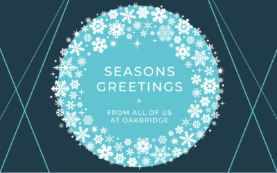 Seasons Greetings from all of us at Oakbridge